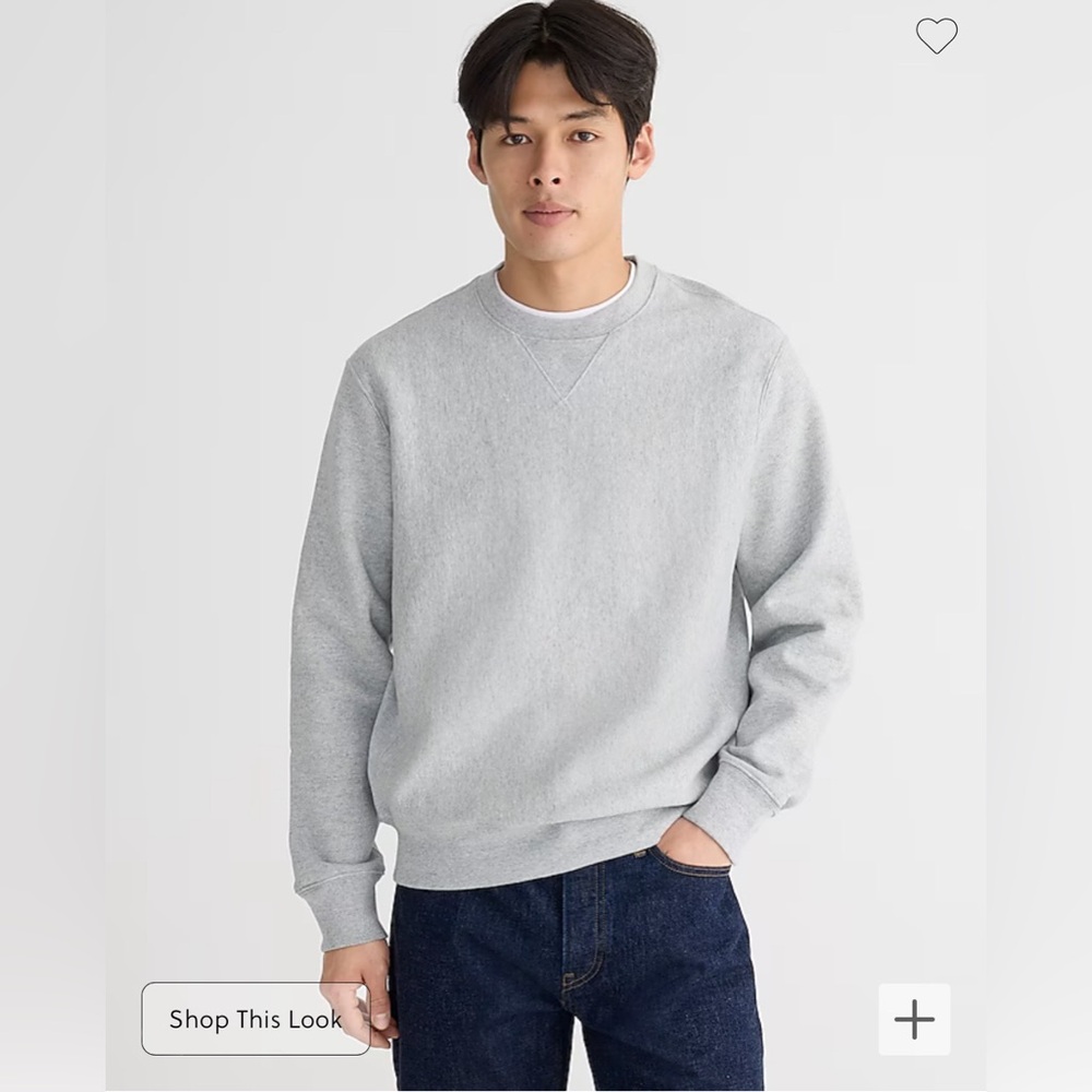 JCrew Knit Goods Heritage Sweatshirt - Men’s M